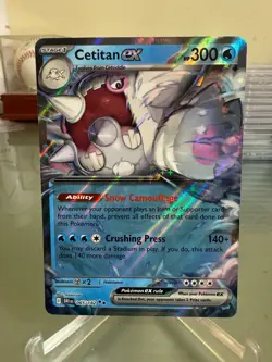 Cetitan EX 065/182 Full Art NM/M Destined Rivals Pokemon Card - Image 1