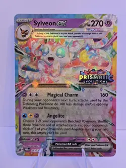Sylveon ex - (Prismatic Evolutions Stamp) 041/131 Miscellaneous Cards & Products - Image 1