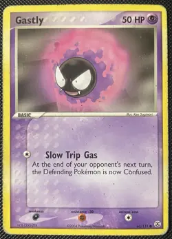 Gastly 63/112 FireRed & LeafGreen Regular (See Photos) Pokemon Card - Image 1