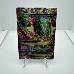 Pokemon TCG M Rayquaza EX Full Art Ultra Rare Card XY Roaring Skies - Image 1