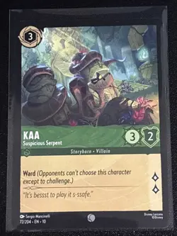 Disney Lorcana The Jungle Book Theme 6 Card Lot Shere Khan/Kaa - Image 2