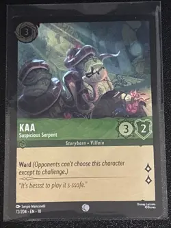 Disney Lorcana The Jungle Book Theme 6 Card Lot Shere Khan/Kaa - Image 3