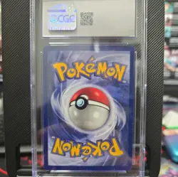 CGC 8 GEM MINT Mew 2000 Black Star Promos 8 Pokemon League Pokemon Card - Image 3