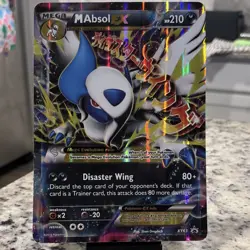 Pokemon M Absol EX Promo Holo JUMBO CARD XY63 HP 210 Disaster Wing - Image 1