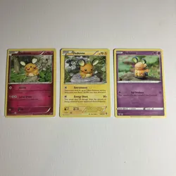 Dedenne Pokemon Card Lot x9 Excellent Condition Mixed Eras - Image 2