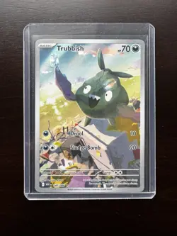 Pokemon TCG Trubbish Card 140/086 White Flare - Image 1