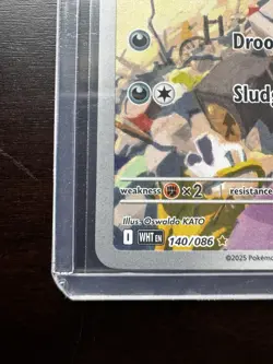 Pokemon TCG Trubbish Card 140/086 White Flare - Image 5