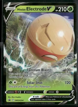 SWSH: Sword & Shield Promo Cards #SWSH294 Hisuian Electrode V - Image 1