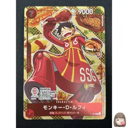 [NM] Monkey D. Luffy ONE PIECE Japan P-080 Bandai Card Games Fest 24-25 19A67 - Image 1