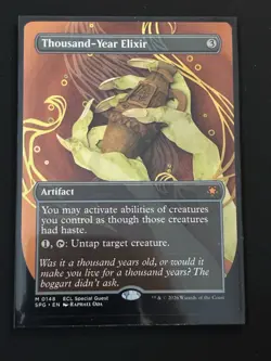 Wizards of the Coast Thousand-Year Elixir Special Guests Mythic Artifact 148 EN - Image 1