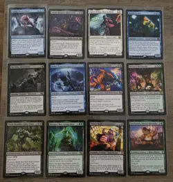 TMNT MTG Villains Lot Bebop Rocksteady Krang Mutagen Man + Legends - Image 1