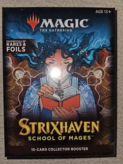 Magic Strixhaven Collector Booster Pack New Factory Sealed Box School Of Mages - Image 1