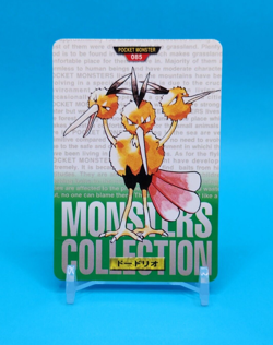 Pokemon Card Japanese - Dodrio No. 085 - Bandai Carddass - Green - Image 1