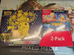 Scarlet and Violet Surging Sparks Elite Trainer Box Pokemon TCG 2 Pack Booster - Image 1