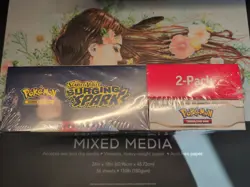 Scarlet and Violet Surging Sparks Elite Trainer Box Pokemon TCG 2 Pack Booster - Image 2