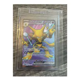 Pokemon Alakazam ex Ultra Rare Full Art Holo Sv: Scarlet & Violet 151 188/165 3… - Image 1