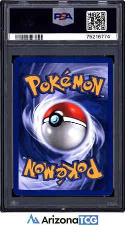 Pokemon 2000 Birthday Pikachu 24 Holo Black Star Promo PSA 7 - Image 2