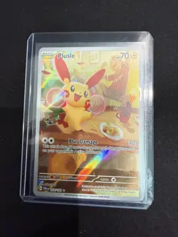 Plusle 193/182 Illustration Rare Paradox Rift Pokemon - Image 5