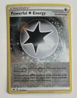 Powerful C Energy 176/189 Pokemon TCG Darkness Ablaze Reverse Holo LP - Image 1
