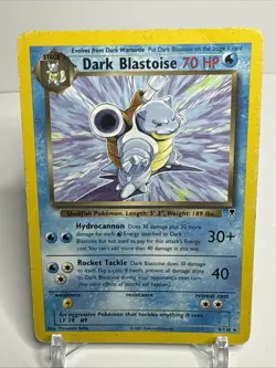 Dark Blastoise 20/82 Team Rocket – Damaged (Crease) – Pokemon Card - Image 1