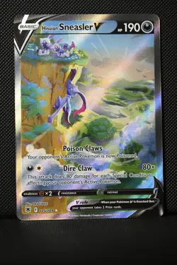 Hisuian Sneasler V 175/189 Ultra Rare Astral Radiance Pokemon - Image 1