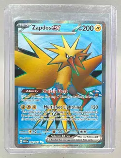 Zapdos ex 2023 Pokemon SV 151 #192/165 Ultra Rare - Image 1