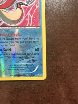 Milotic 44/160 Reverse Holo Rare VLP Pokemon TCG XY Primal Clash - Image 4