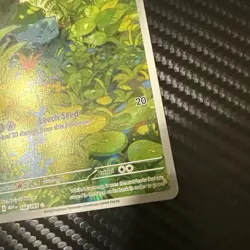 Pokemon Bulbasaur 166/165 Sv: Scarlet & Violet 151 Holo Illustration Rare (NM) - Image 2