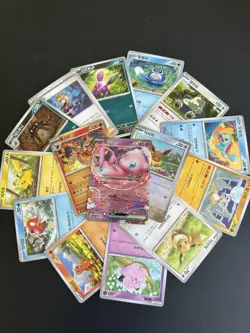 50 Assorted Pokemon 151/Prismatic/Surging SPARK Korean Bulk With 3 EX OR AR - Image 1