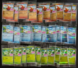 Lot30 Gen 9 starters Promo Quaxly Fuecoco Sprigatito Sealed pokemon Chinese NE40 - Image 1