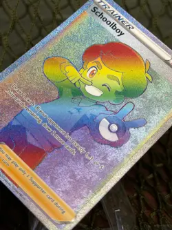 SCHOOLBOY ~ 276/264 ~ Pokemon TCG: Fusion Strike RAINBOW ART SECRET - Image 4