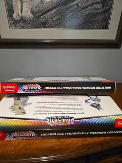 Pokemon Lucario Ex Tyranitar Ex Premium Collection Set Of 2 - Image 3