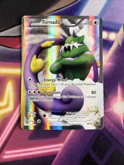 Tornadus (Full Art) 98/98 Emerging Powers MP Pokemon 2011 - Image 1