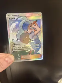 Pokemon TCG Kahili Lost Thunder 210/214 Full Art Trainer Holo Sun & Moon - Image 3