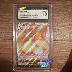 Eevee VMAX CGC 10 SWSH087 Shining Fates Elite Trainer Box Promo Holo Pokemon - Image 3