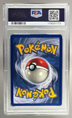 119031173 Blastoise 1999 Pokemon Unlimited #2 Rare Holo PSA 8 - Image 2