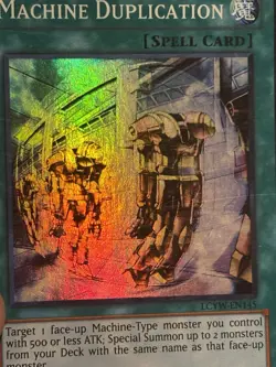 Machine Duplication LCYW-EN145 Unlimited Ed Super Rare HP YuGiOh TCG - Image 1