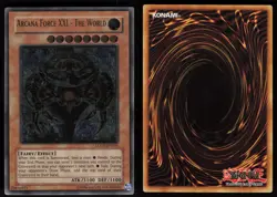 Arcana Force XXI - The World (UTR) LODT-EN016 EURO Ultimate Rare Yu-Gi-Oh - Image 3