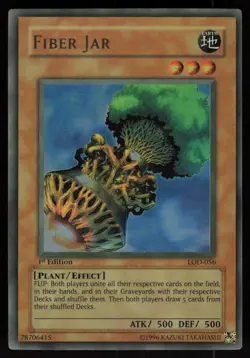 Fiber Jar LOD-056 LOD Ultra Rare 1st Edition HEAVY FADED Yu-Gi-Oh - Image 1