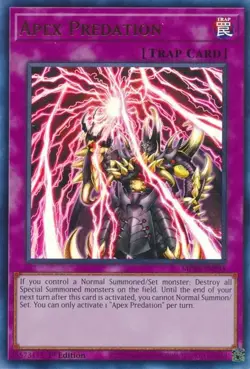MP22-EN235 Apex Predation Ultra Rare 1st Edition Near Mint YuGiOh TCG - Image 1