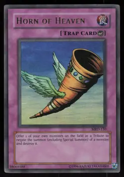 Horn of Heaven MRD-130 MRD Ultra Rare FOIL BLEED ERROR Yu-Gi-Oh - Image 1