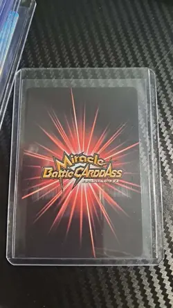 2013 Monkey D. Luffy SUPER OMEGA PROMO Miracle Battle Carddass ONE PIECE POP-58 - Image 2