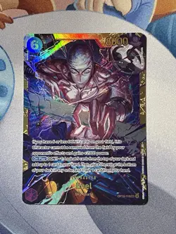 Enel English OP15-118 Adventure on Kami's Island One Piece TCG Secret Rare SEC - Image 1