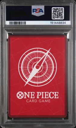 2025 One Piece OP11 En Monkey D Luffy Alternate Art #040 PSA 9 Mint - Image 2