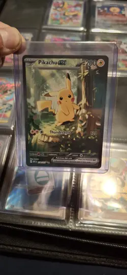 Pikachu ex SIR 276/217 Mega Evolution Ascended Heroes Pokemon Card NM Pack Fresh - Image 1