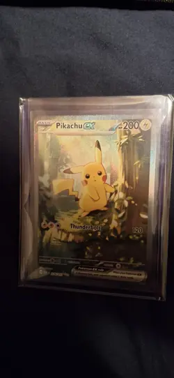 Pikachu ex SIR 276/217 Mega Evolution Ascended Heroes Pokemon Card NM Pack Fresh - Image 3