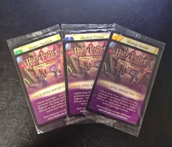 Harry Potter TCG Screen Snacks Promo 3 Card Set SEALED WOTC Rare Promo Cards Lot - Image 1
