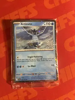 Articuno 032/159 Stamped & Sealed JTG Holiday Calendar Pokemon TCG Raw Card - Image 1