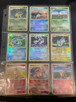 Pokemon Card Lot 9 Vintage Stamped Holos 🔥LP - HP 2007-2008 Burger King Promo - Image 1