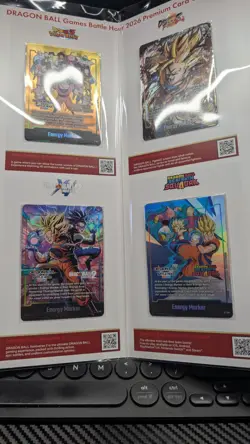 Dragon Ball Battle Hour 2026 Premium Energy Marker Set 8 Cards - Image 2